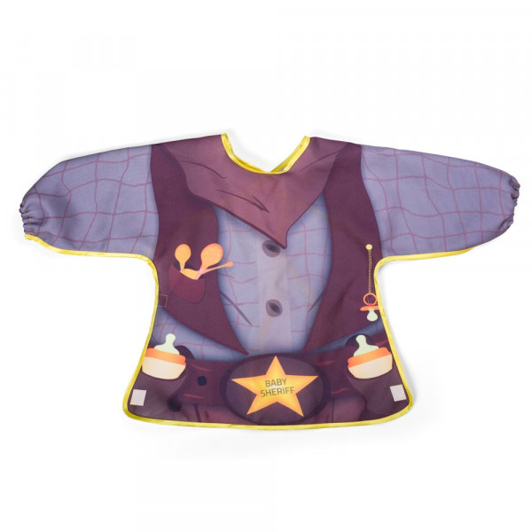Baby Sheriff - Śliniak z rękawami