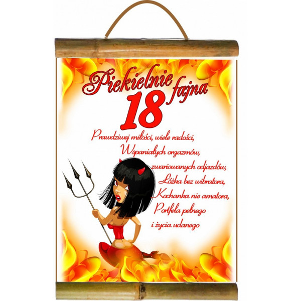 Dyplom z bambusem - Piekielnie fajna 18