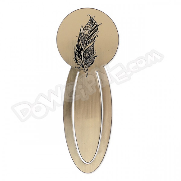 Elegancka zakładka do książki z laminatu