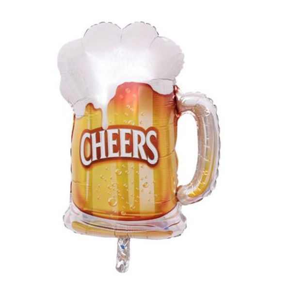 Balon foliowy Kufel Piwa Cheers, 73 cm